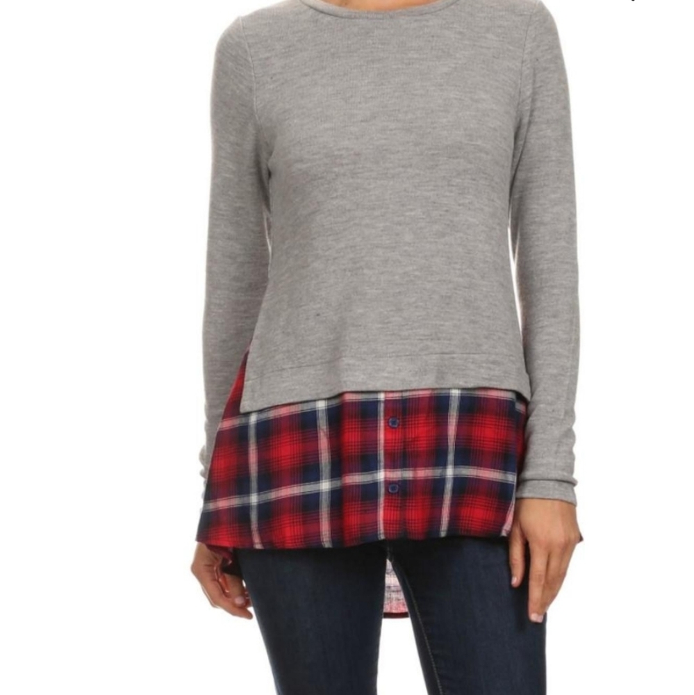 Gray sweater size S THML
